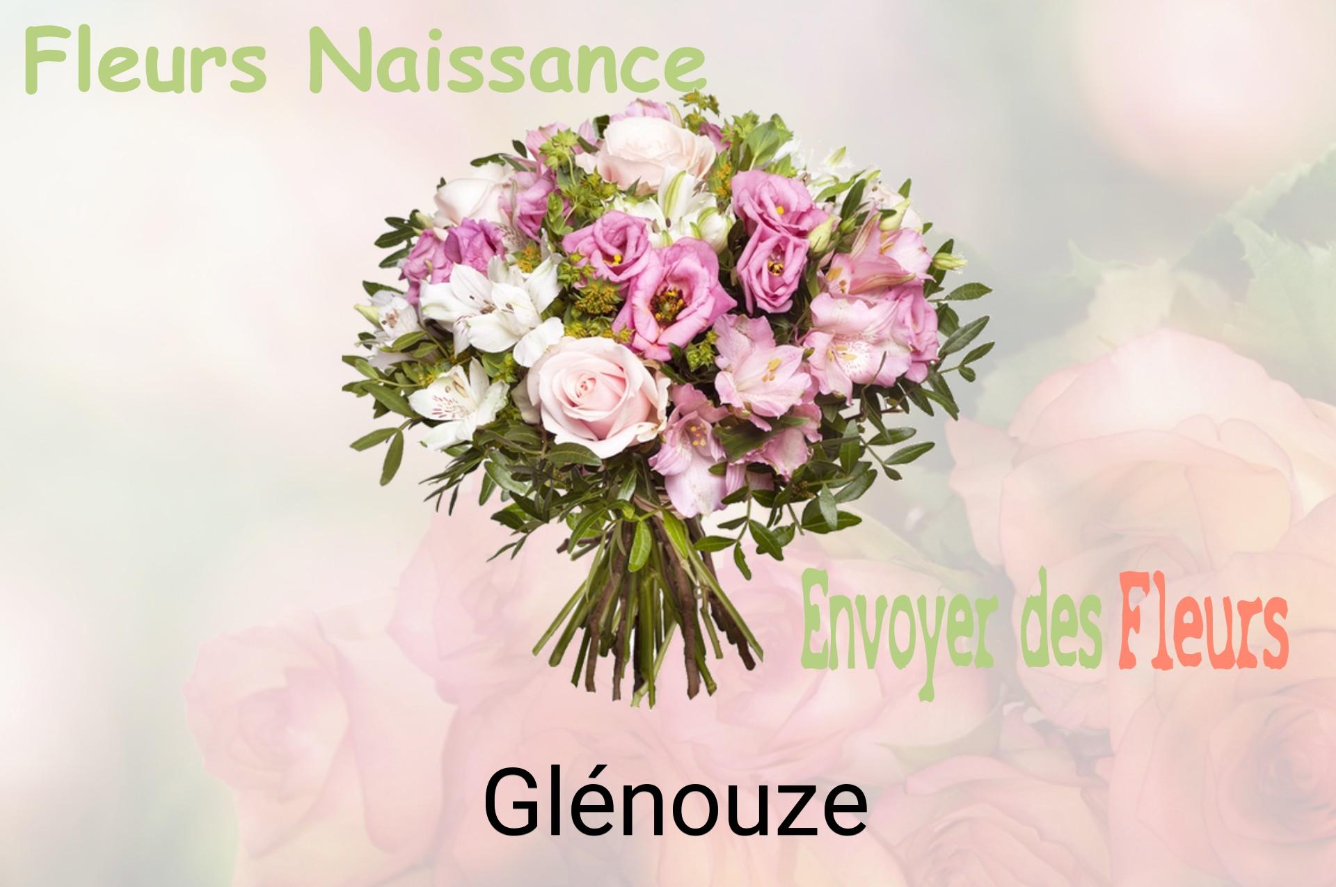 Bouquet de fleurs de naissance livré à Glénouze